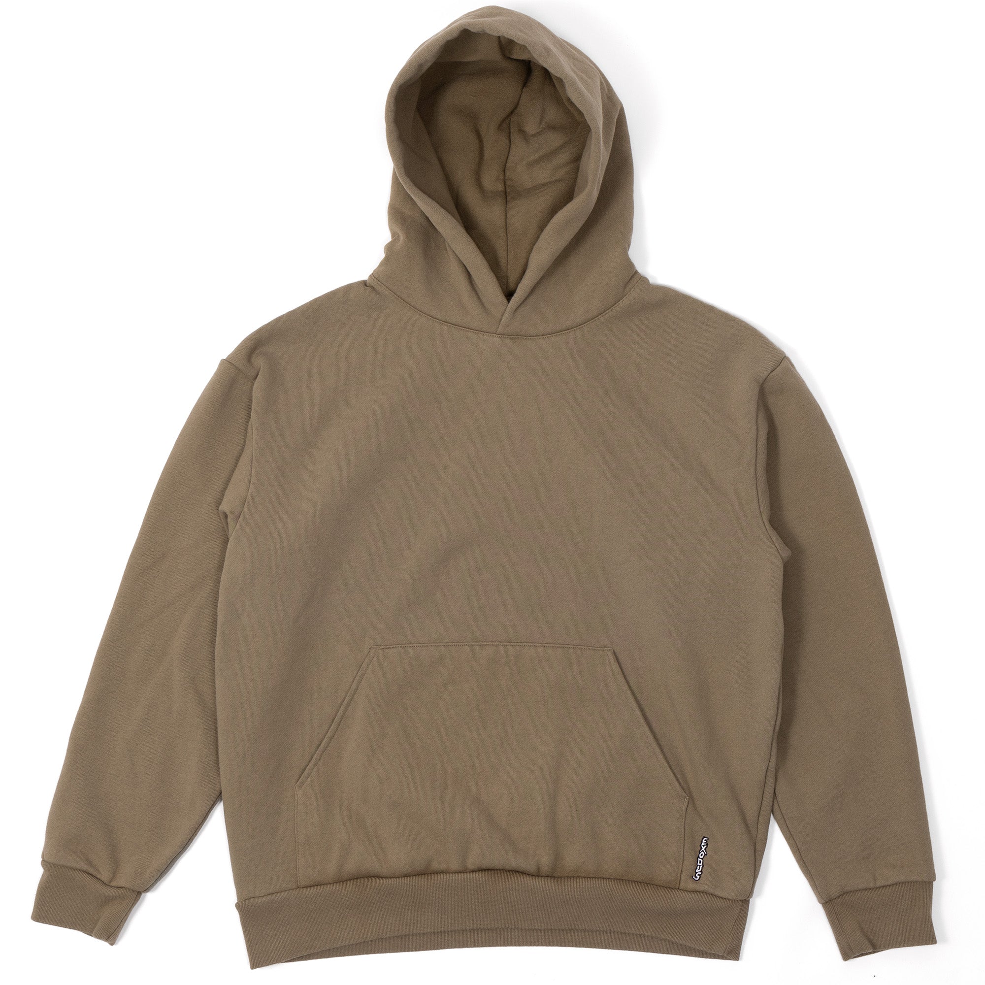 Olive Exodus Skimask Hoodie Front