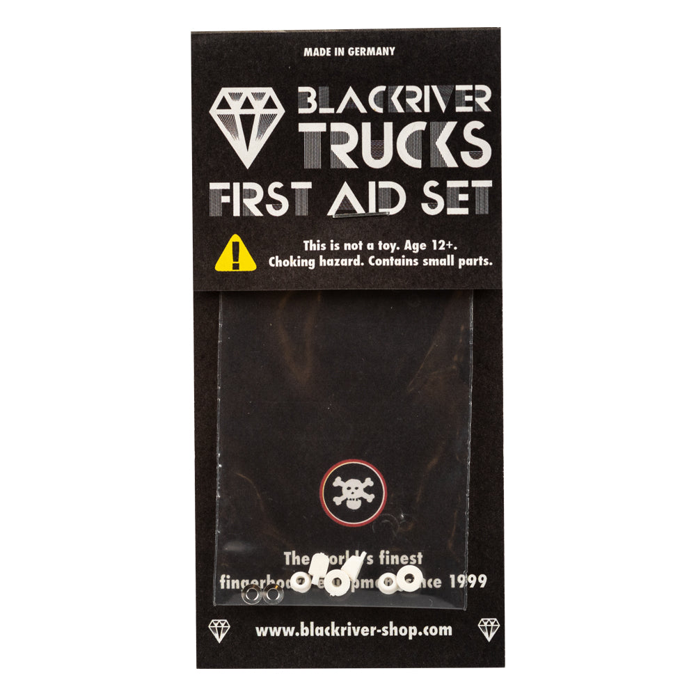 Super Soft Classic White Blackriver Trucks First Aid Bushing Set