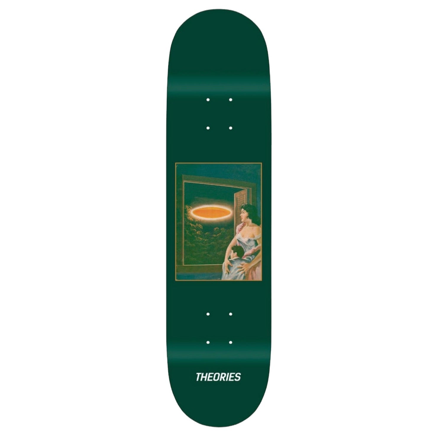The Happening Theories Brand Skateboard Deck