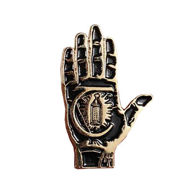 Hand of Theories Enamel Theories Brand Pin
