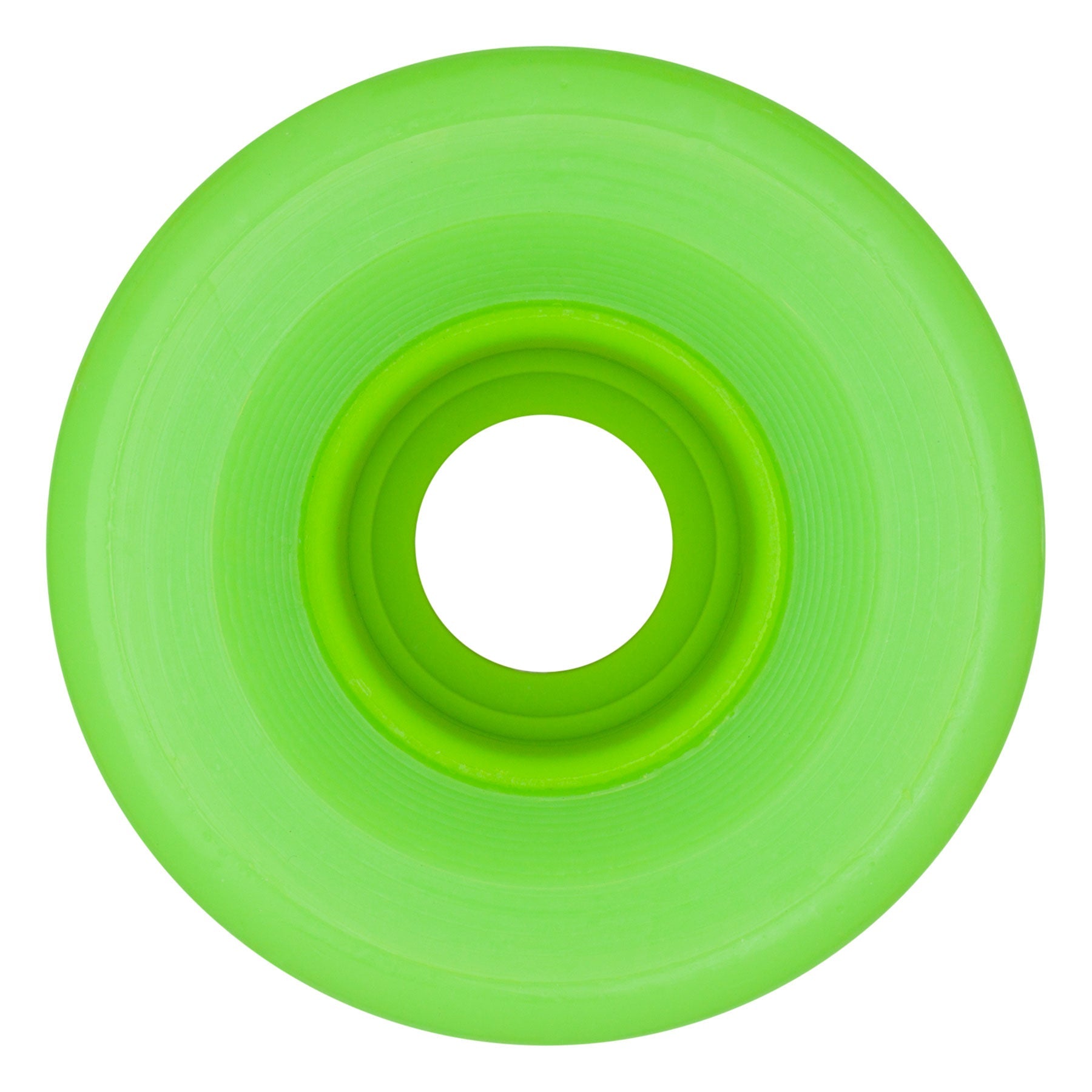 Green Mini Super Juice OJ Soft Skateboard Wheels Back