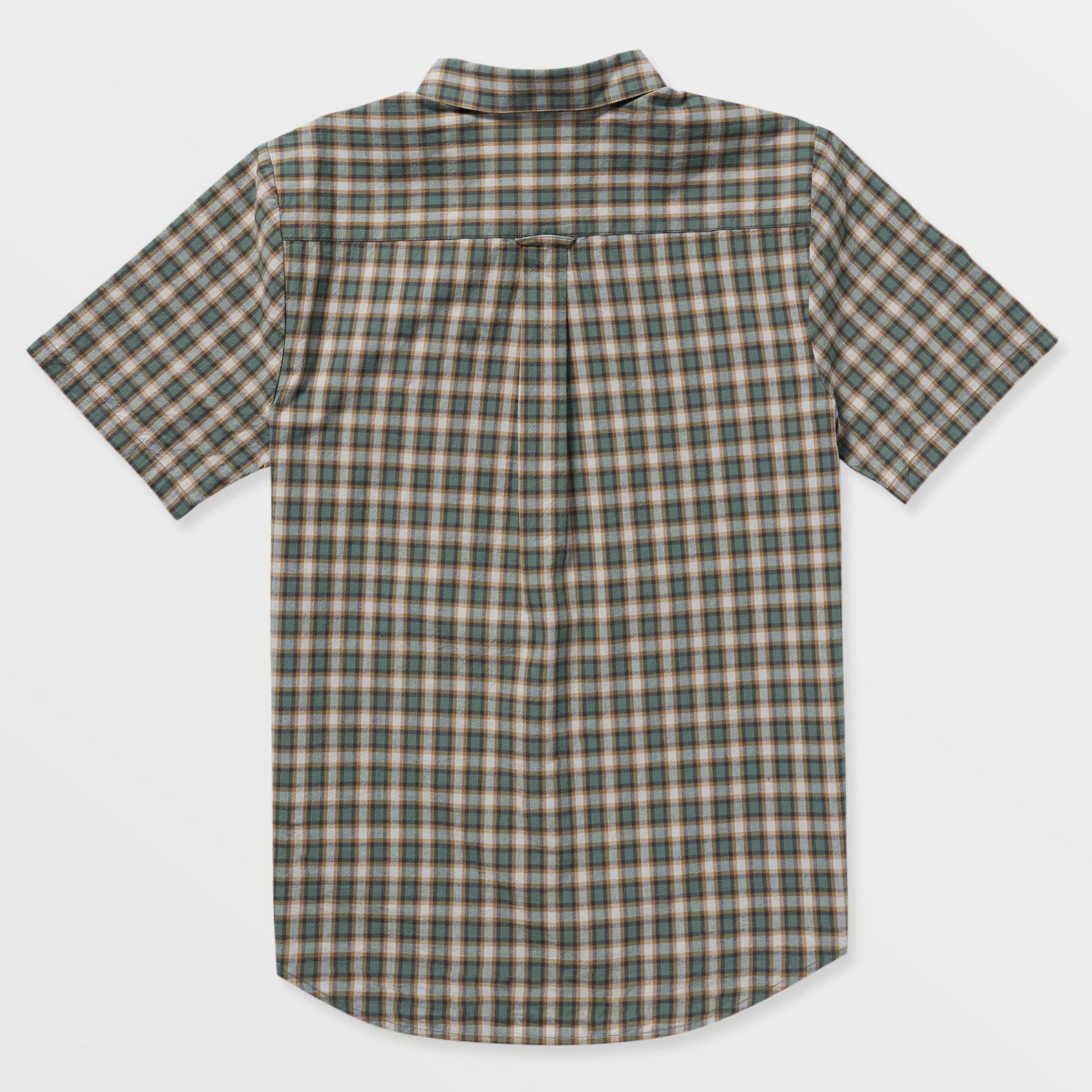 Light Olive Morphew Volcom Shirt Back