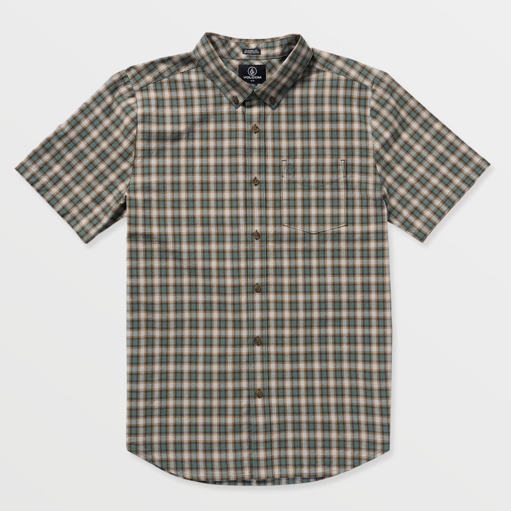 Light Olive Morphew Volcom Shirt