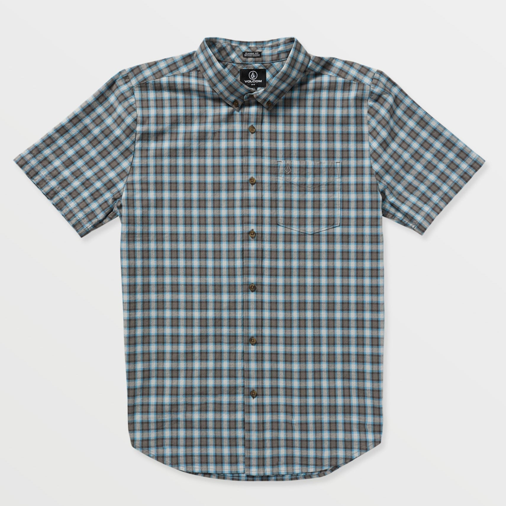 Used Blue Morphew Volcom Shirt