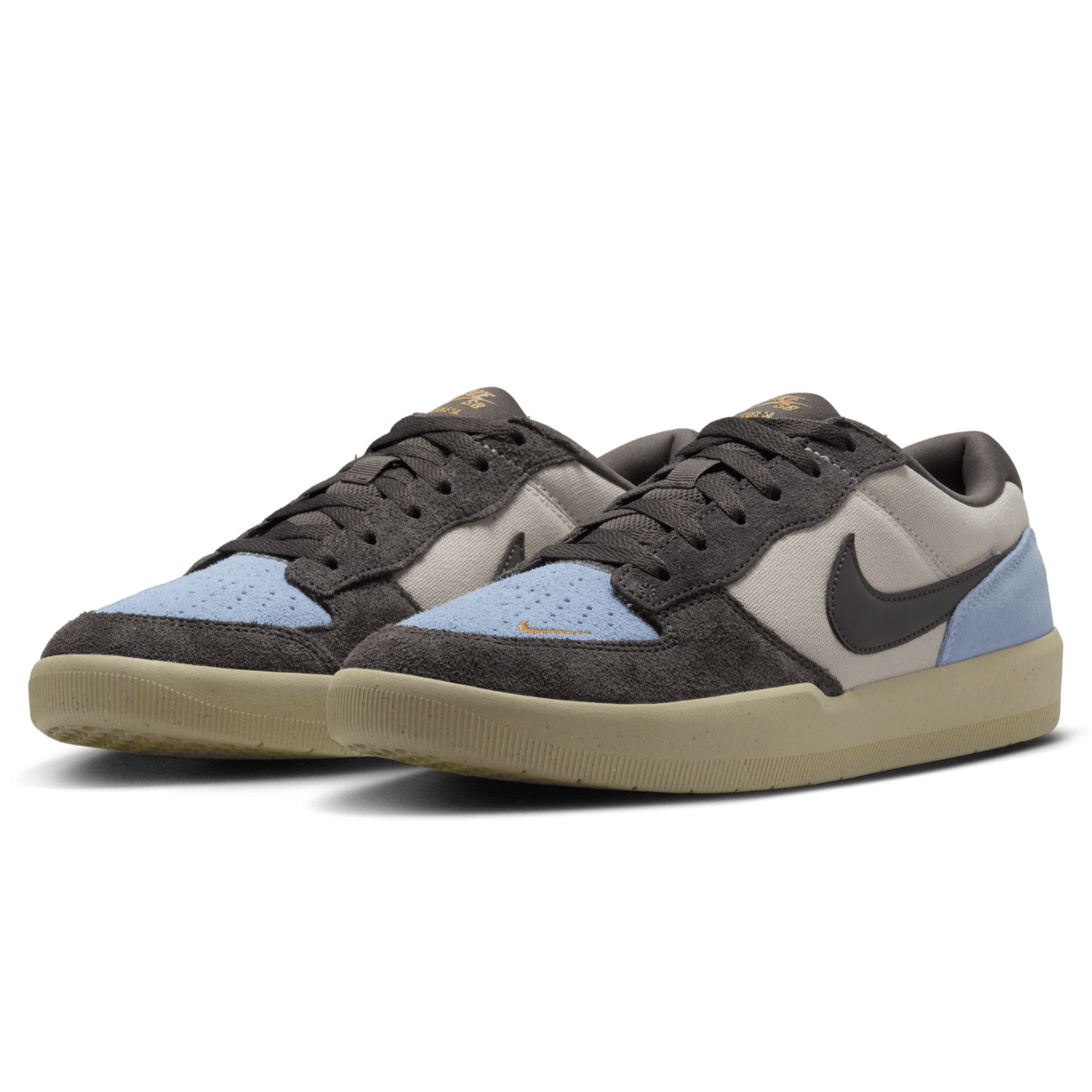Lite Orewood Brown Force 58 Nike SB Skate Shoe Front