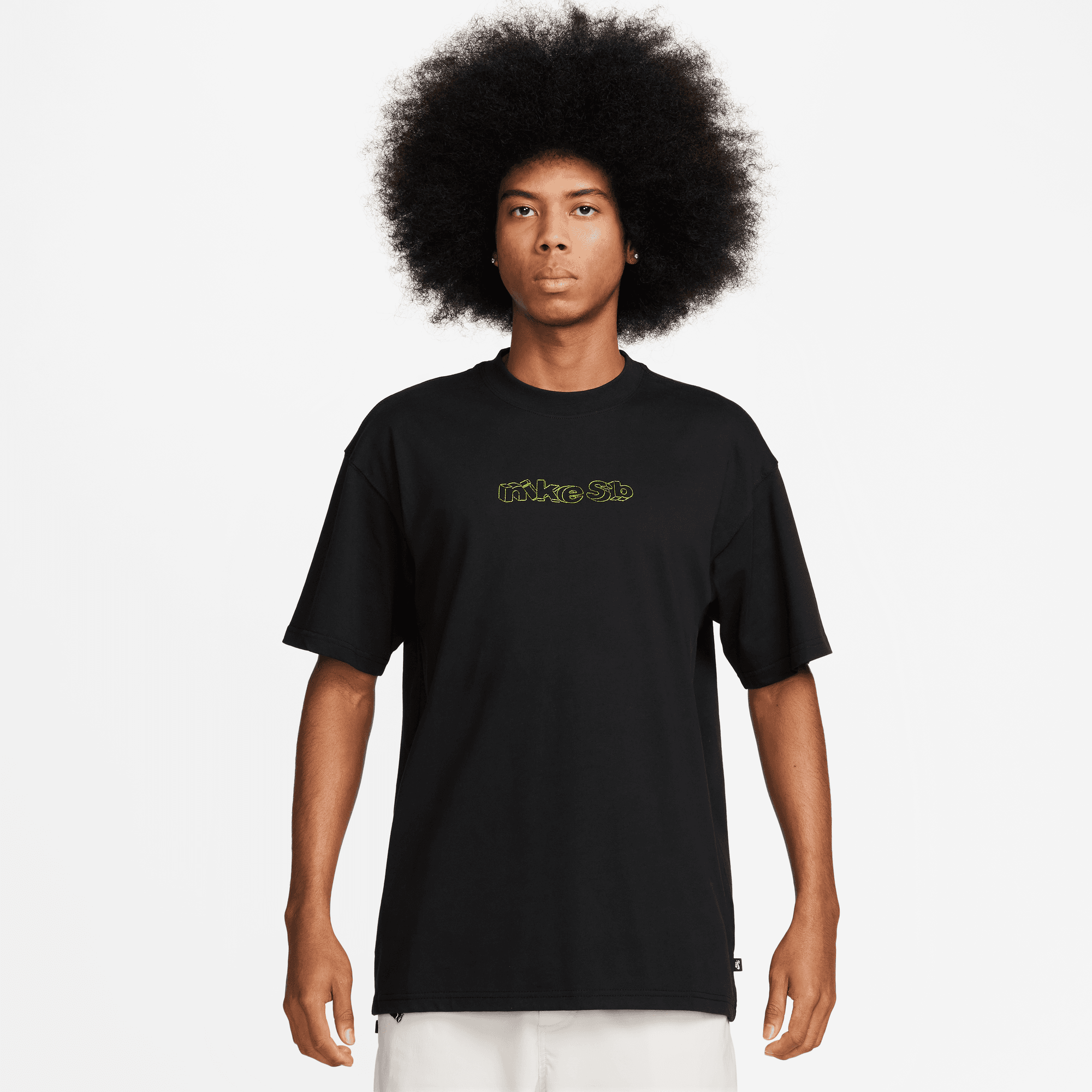 Black Chainstitch Sounds Bangin Max90 Nike SB T-Shirt