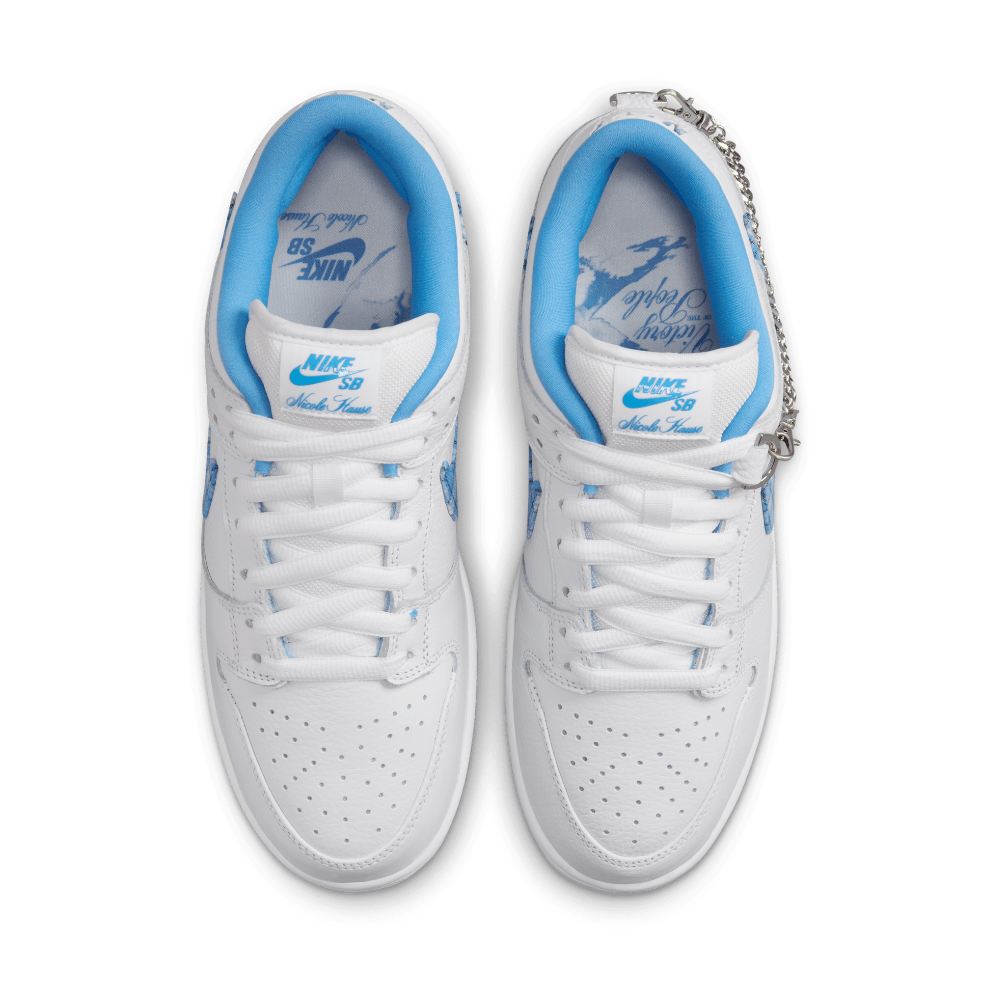 Nike SB Dunk Low Pro Nicole Hause Skateboard Shoe - White