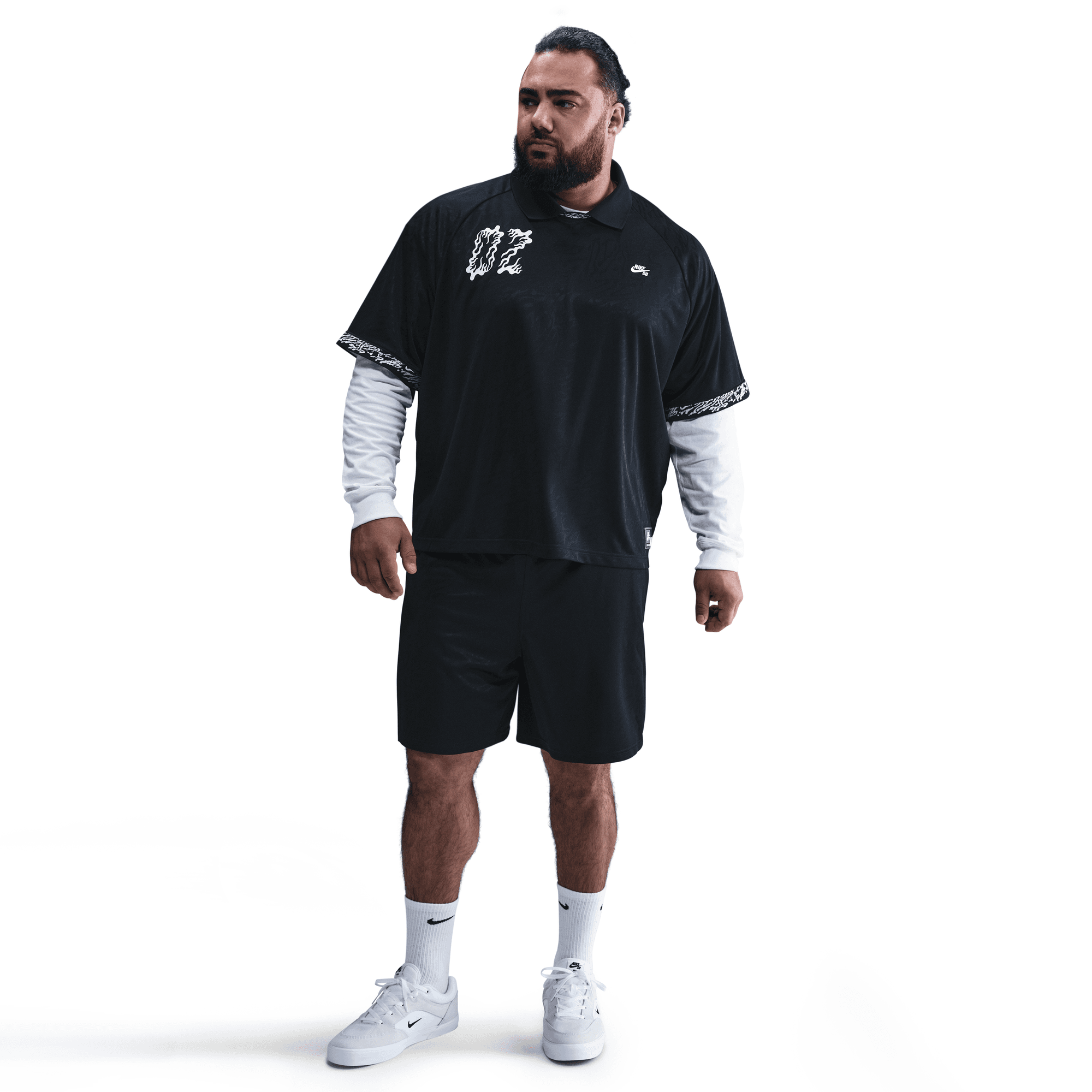 Black Jacquard DRI-FIT Nike SB Jersey