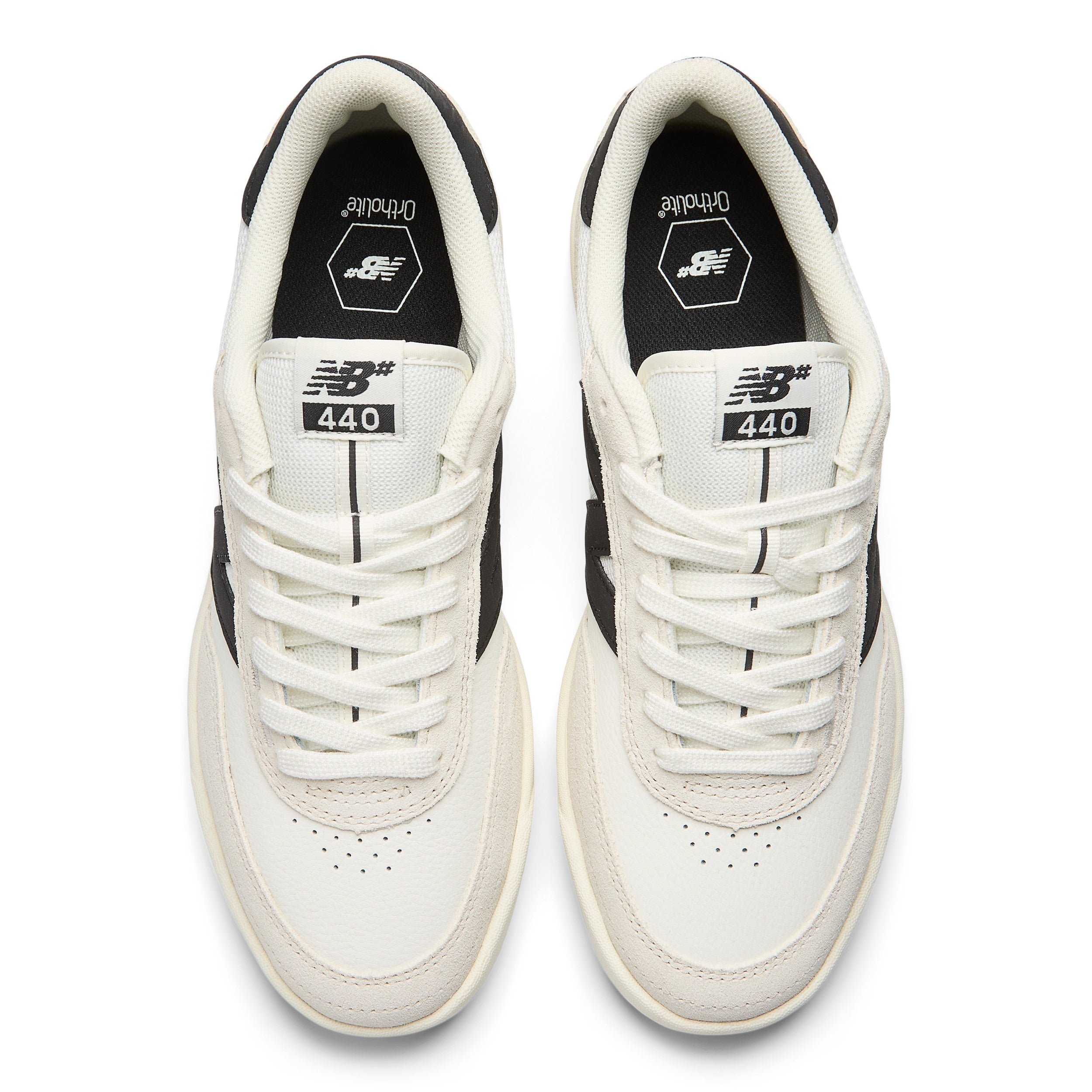 White/Black NM440V2 NB Numeric Skate Shoe Top