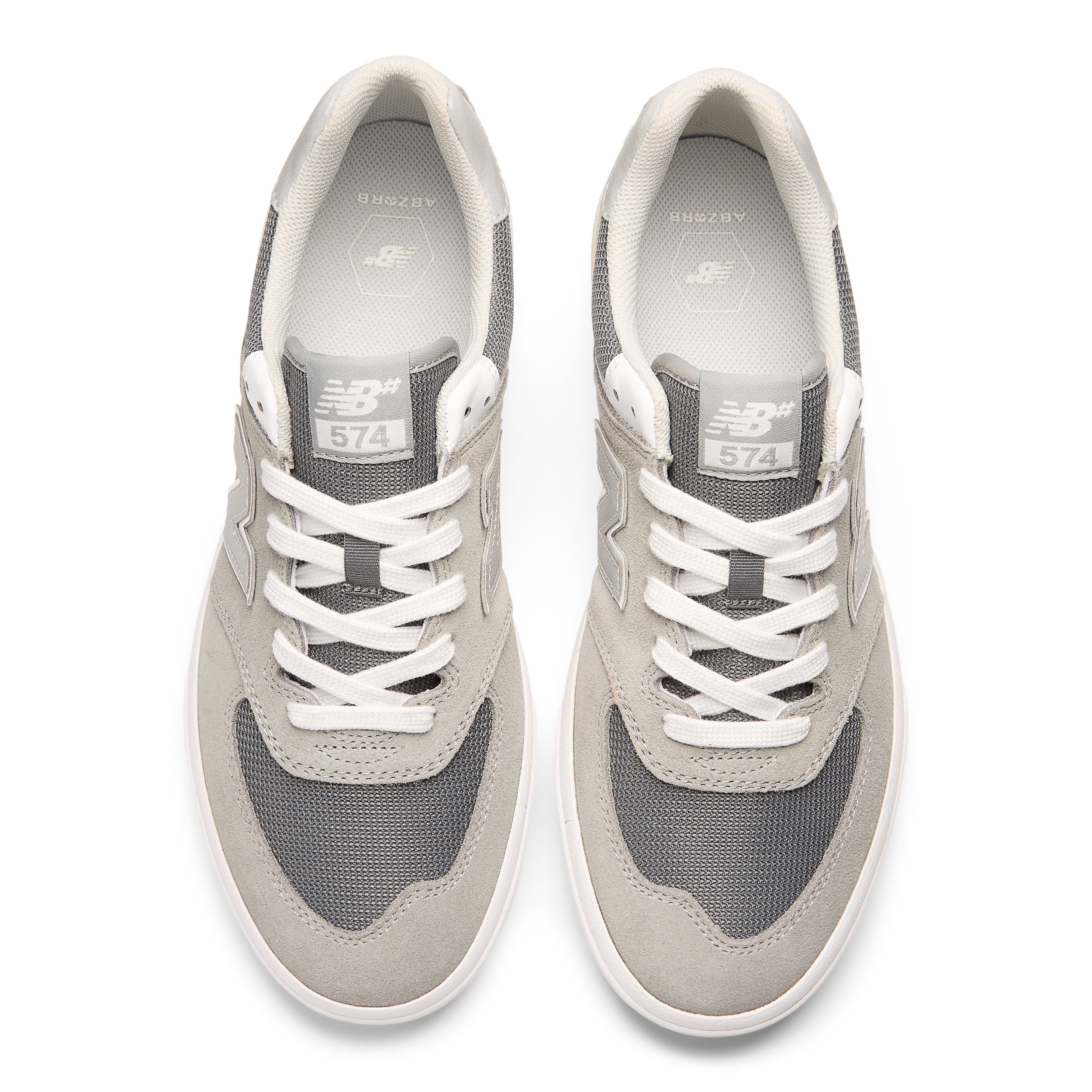 Grey NM574 Vulc NB Numeric Skate Shoe Top