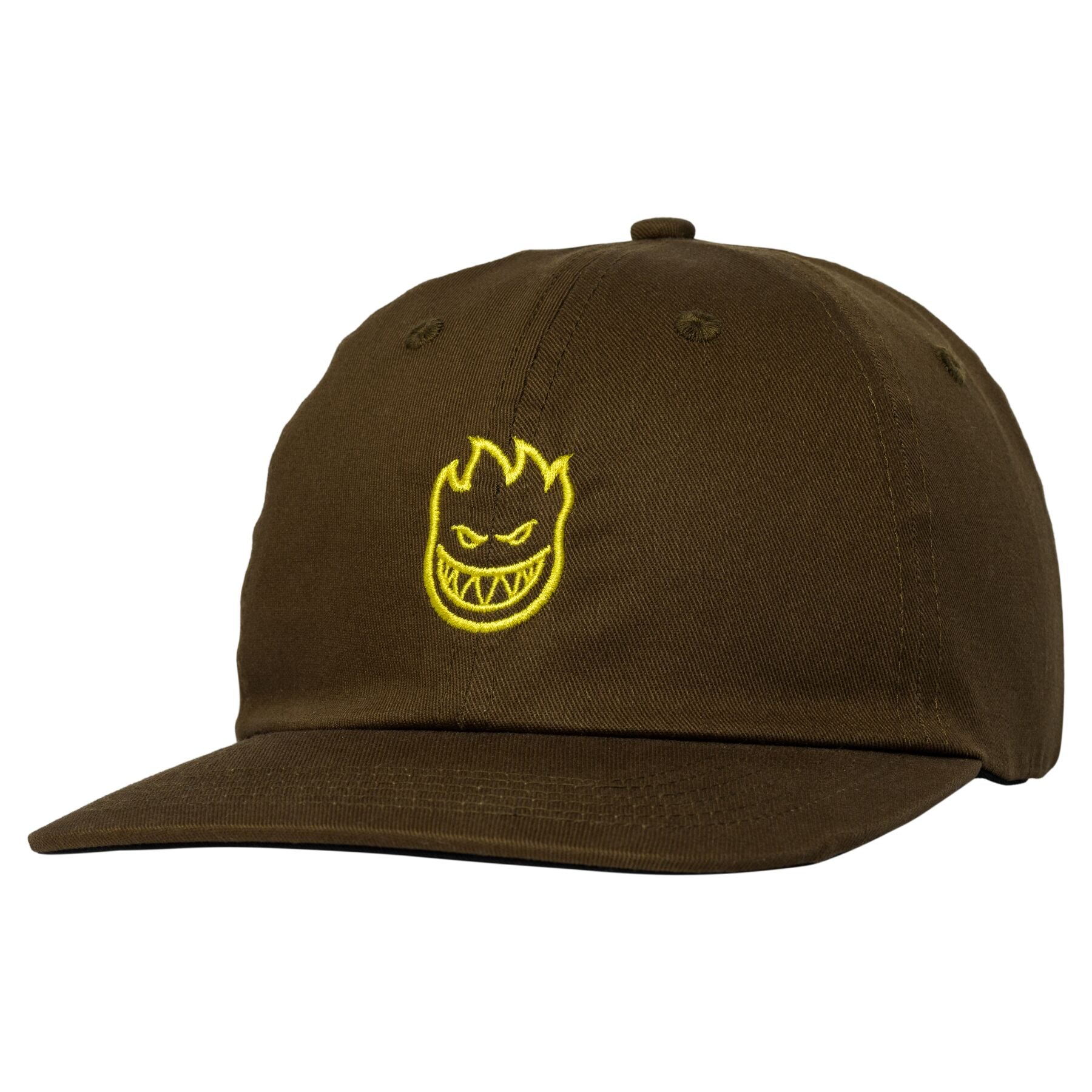 Spitfire Lil Bighead Fill Strapback Hat - Brown/Gold