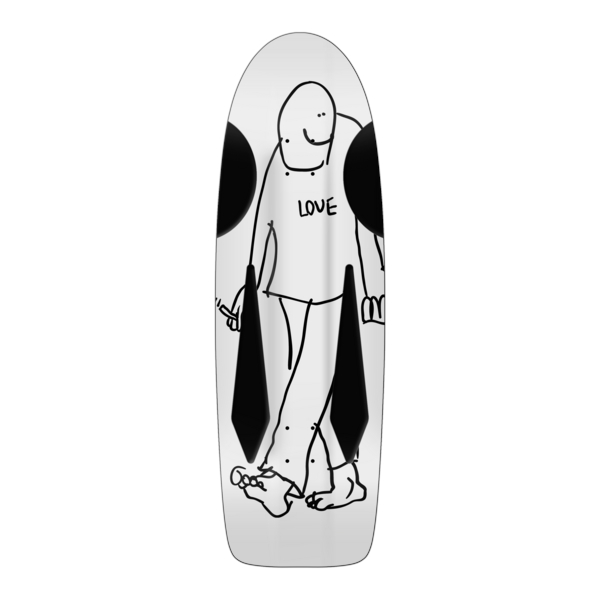 Krooked Love Beamer 2025 Skate Shop Day Skateboard Deck