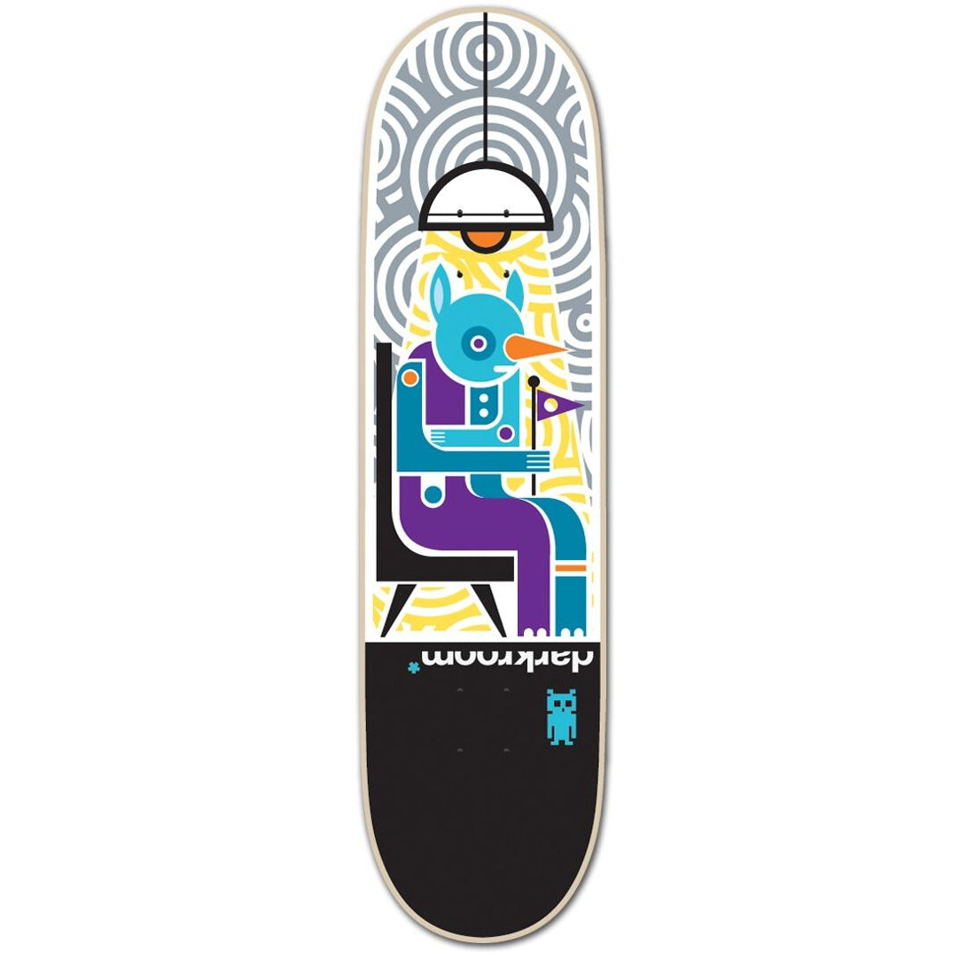 8.375" Insomniac Darkroom Skateboard Deck