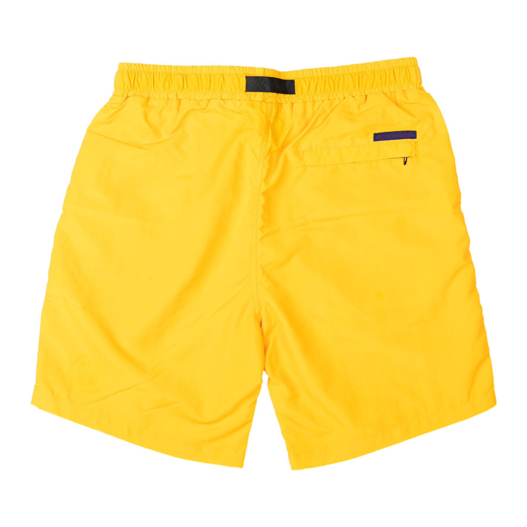 Gold Bighead Circle Spitfire Wheels Shorts Back