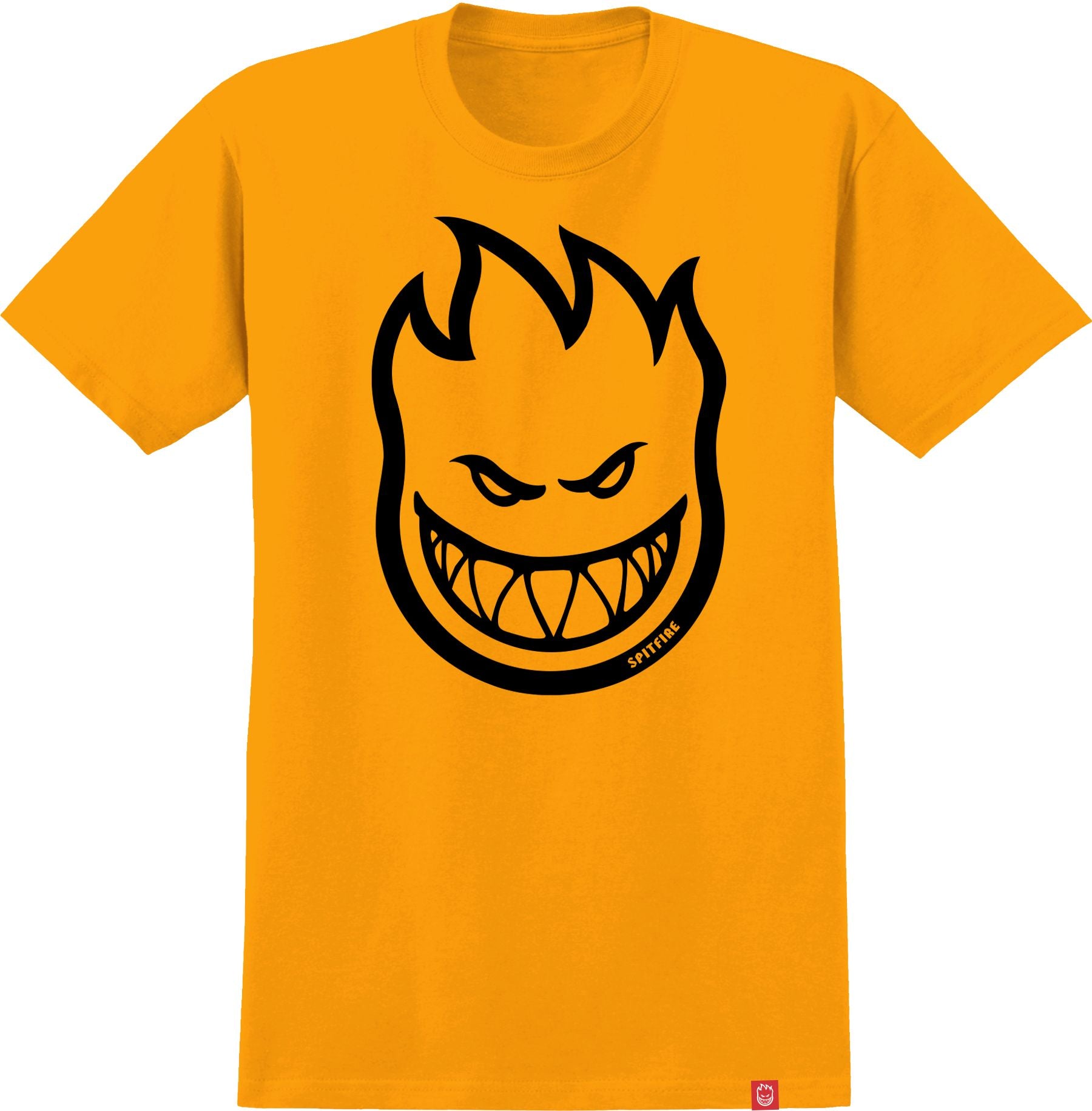 Gold Youth Bighead Spitfire Wheels T-Shirt