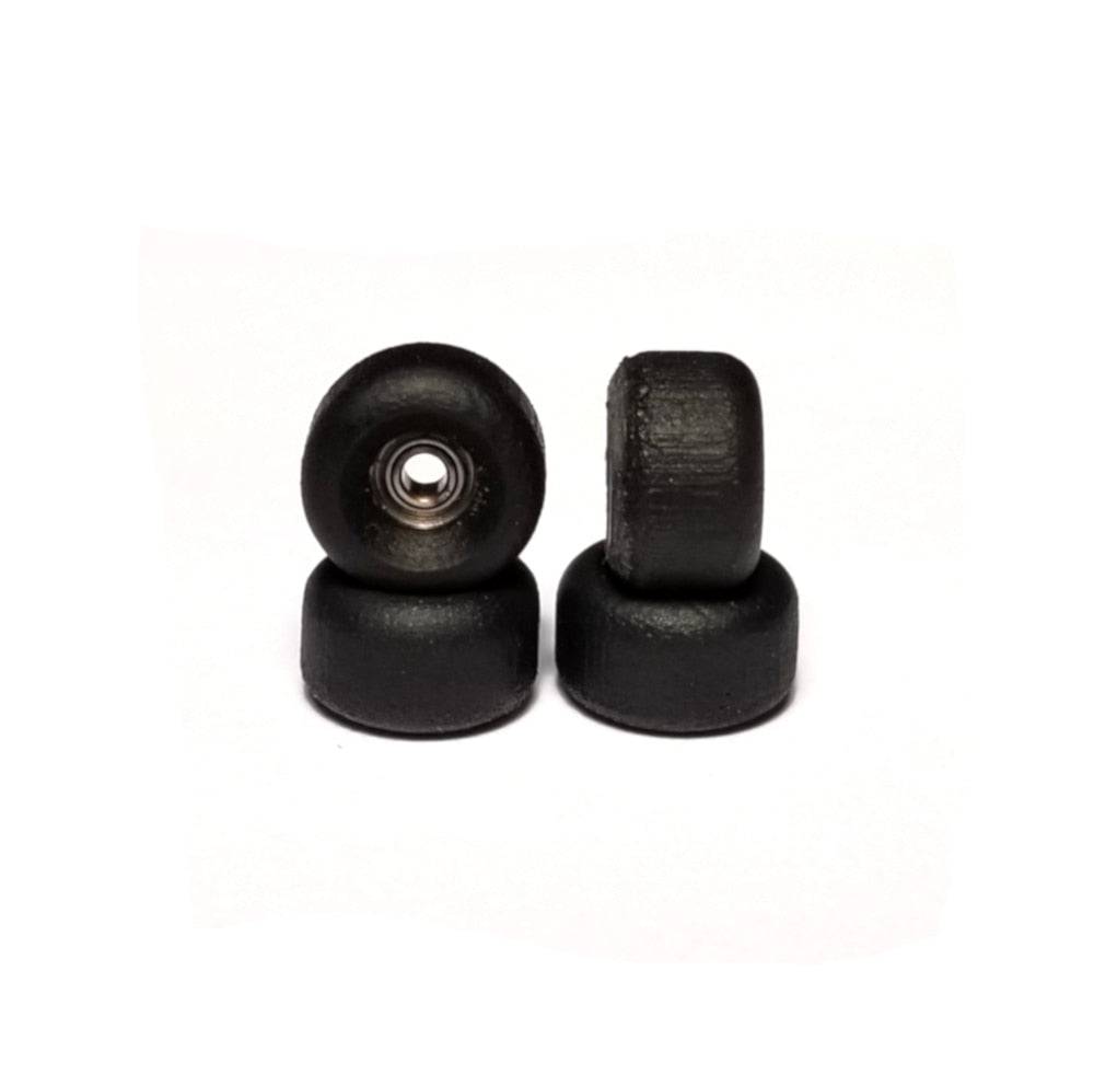 Abstract 105A Conical Urethane Fingerboard Wheels - Transparent Black