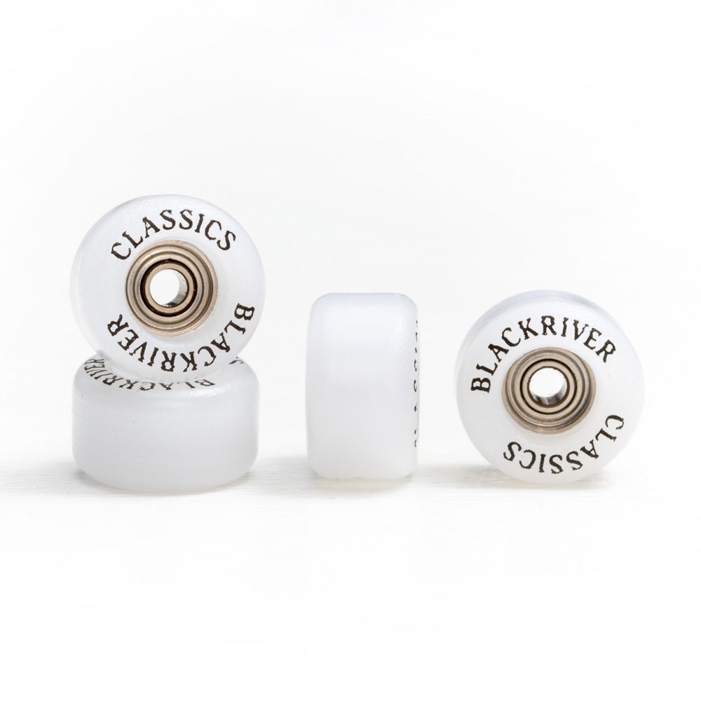 White Blackriver Classics Fingerboard Wheels