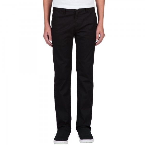 Volcom Frickin Modern Straight Youth Pants - Black