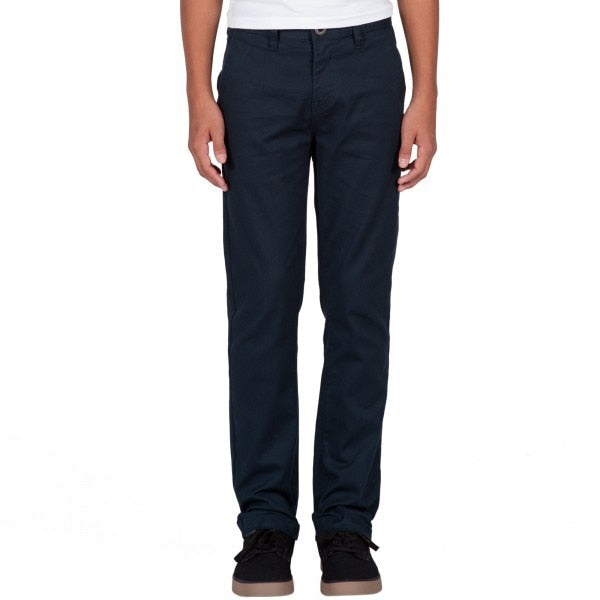 Volcom Frickin Modern Stretch Youth Pants - Dark Navy