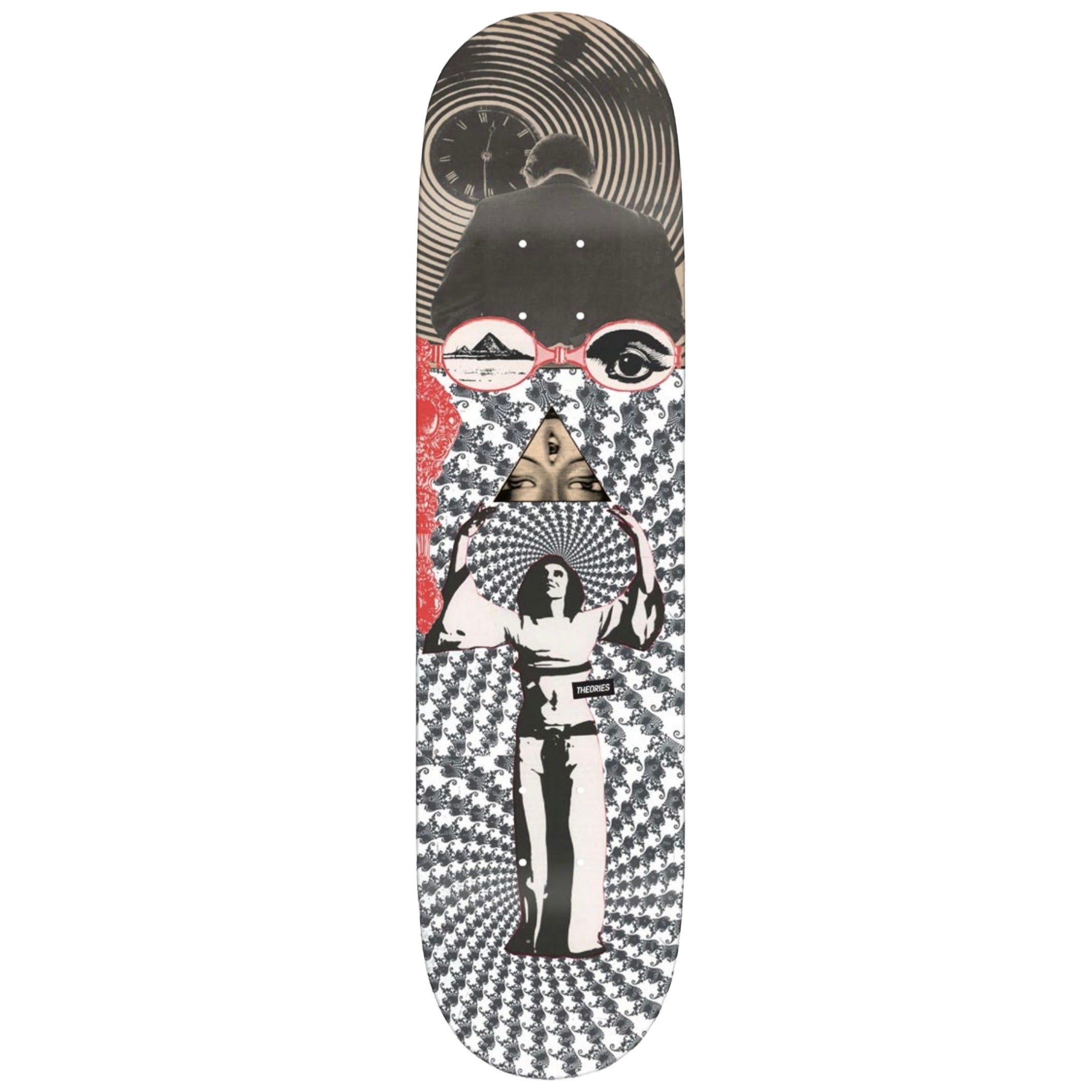 TimeTo Live Theories Brand Skateboard Deck