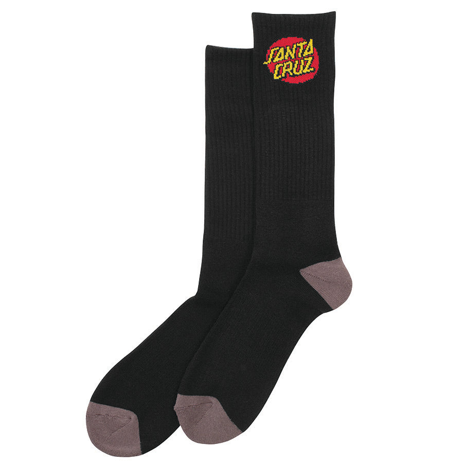 Black Cruz Santa Cruz Youth Socks