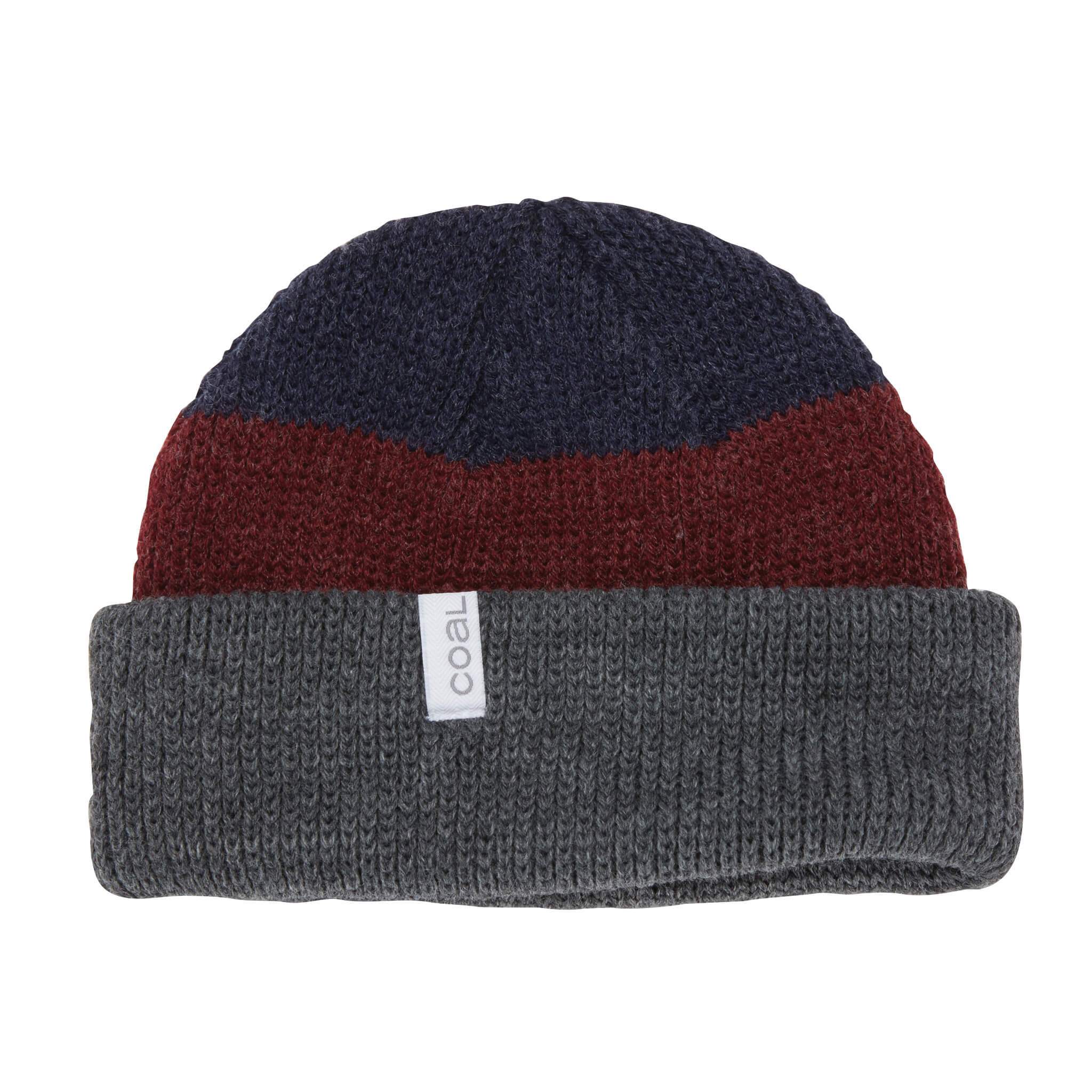 Charcoal Stripe The Frena Kids Coal Knit Beanie