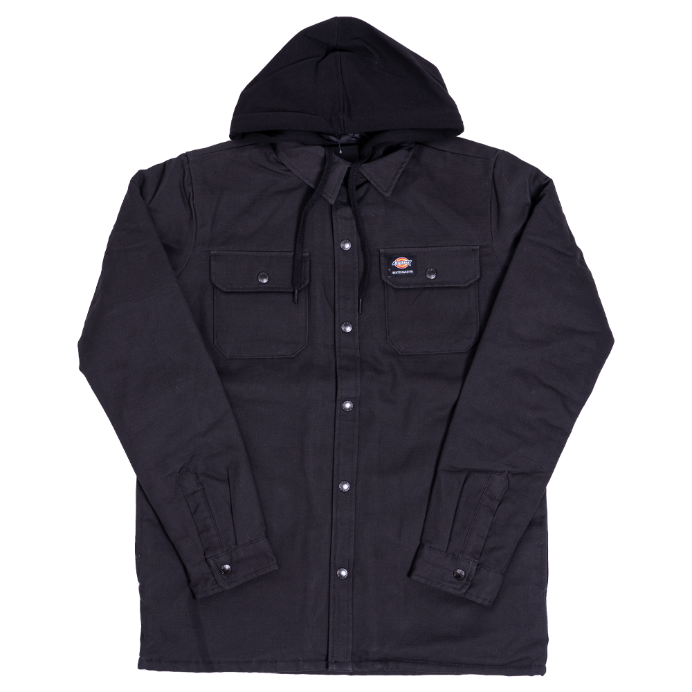 Black Shacket Dickies Skateboarding Jacket