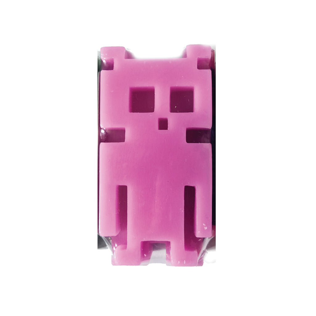 Pink Darkroom Invader Skateboard Wax